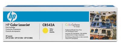 картинка Картридж CB542A для HP CP 1215/1515/CM1312 (1400 стр.) Yellow АС