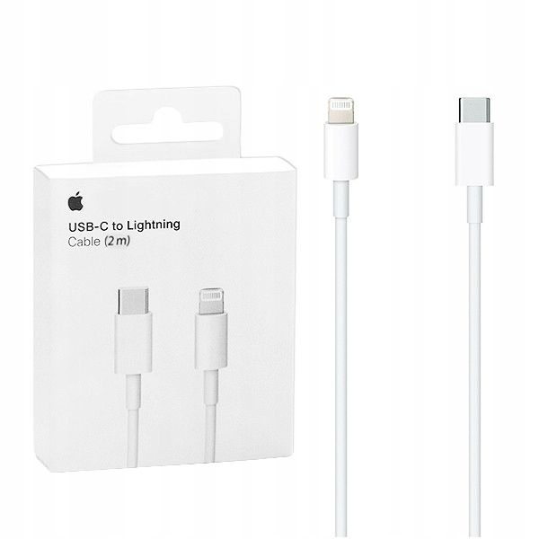 картинка Кабель Apple USB Type-C для iPhone/iPod/iPad, 2м, Белый АС