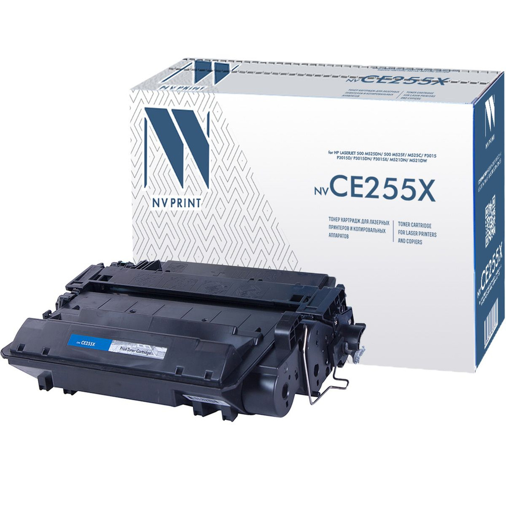 картинка Картридж совместимый HP CE255X для LJ P3015/500 MFP M525dn  NV-Print АС