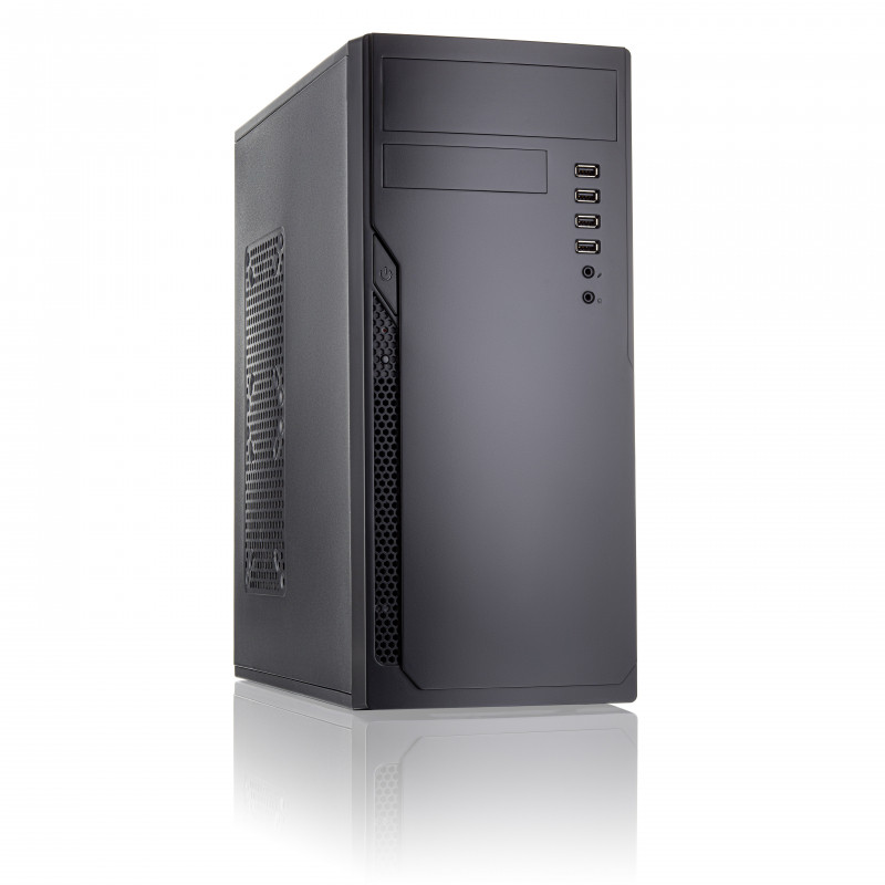 картинка ATX Foxline FL-301 (500W/4xUSB2.0/black) АС
