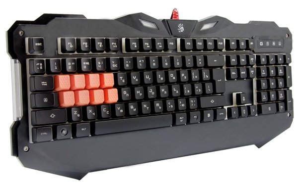 картинка Клавиатура A4Tech Bloody B328 (подсветка, black, USB) АС