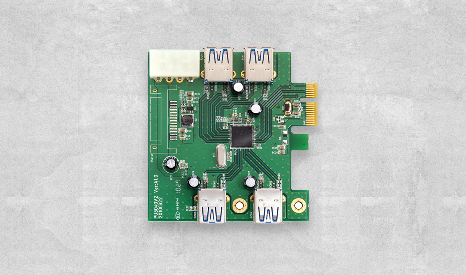 картинка Контроллер USB3.0 VIA VL805 (4x внешних, PCI-E) АС