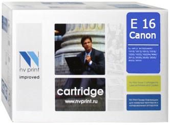 картинка Картридж совместимый Canon E16 для FC108/128/210/220/230/330/530/740 (2000 стр.) NV-Print АС