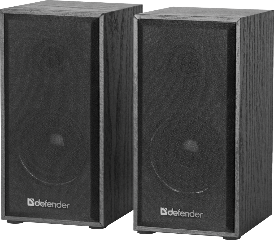 картинка Defender SPK-240 (2.0, 2x3W, USB, Black) АС