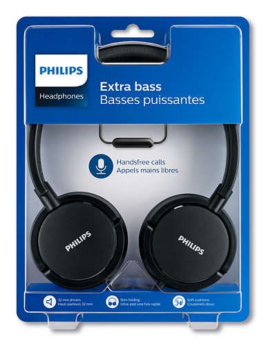 картинка Гарнитура Philips SHL5005 (накладные, 1.2м, black) АС