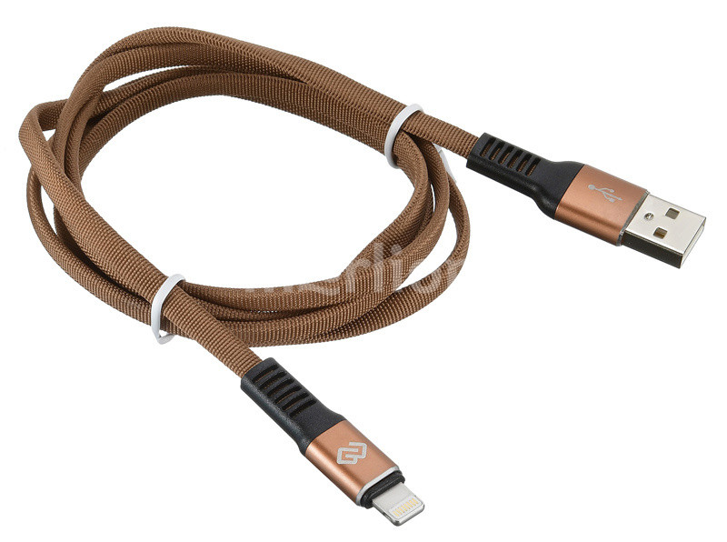 картинка Кабель Digma USB-Apple Lightning 1.2м, Brown АС