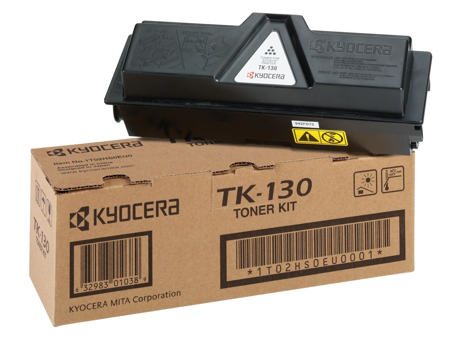 картинка Тонер для Kyocera-Mita FS-1300 270g Print Rite (TK-130)  АС