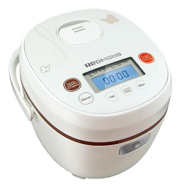 картинка Мультиварка Redmond RMC-01 (2.0л, 350 Вт, 7 программ, белая) АС