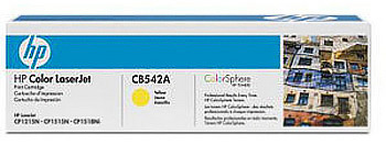 картинка Картридж CB542A для HP CP 1215/1515/CM1312 (1400 стр.) Yellow АС