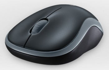 картинка Мышь беспроводная Logitech Wireless Mouse M185 Nano (для ноутбука, dark grey) АС