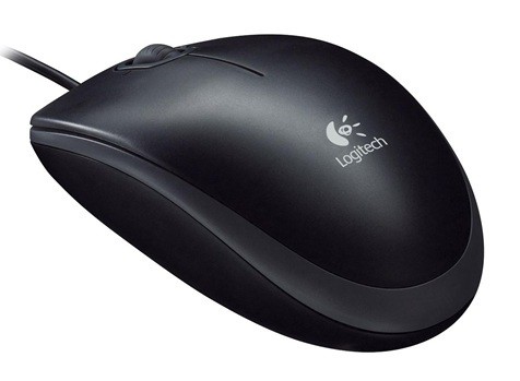 картинка Мышь Logitech B100 (800dpi, black,USB) АС