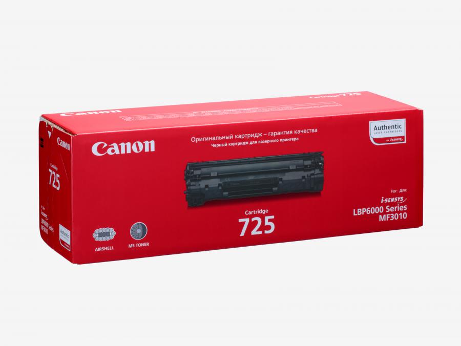 картинка Картридж 725 для Canon LBP-6000/6020/6030/MF3010 (1600 стр.) Original АС