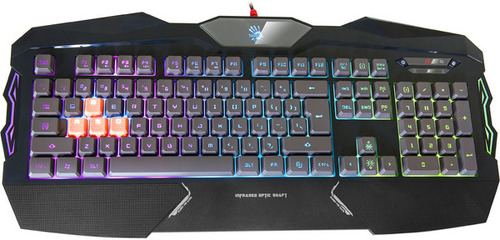 картинка Клавиатура A4Tech Bloody B254 (подсветка, black, USB) АС