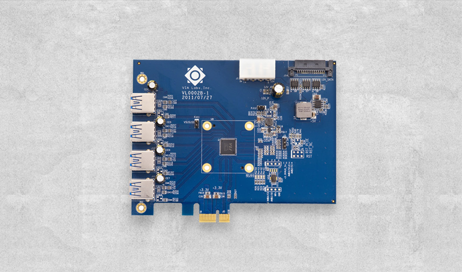 картинка Контроллер USB3.0 VIA VL805 (4x внешних, PCI-E) АС