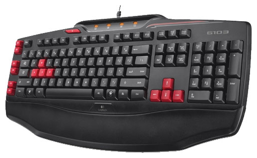 картинка Клавиатура Logitech Gaming Keyboard G103, USB АС