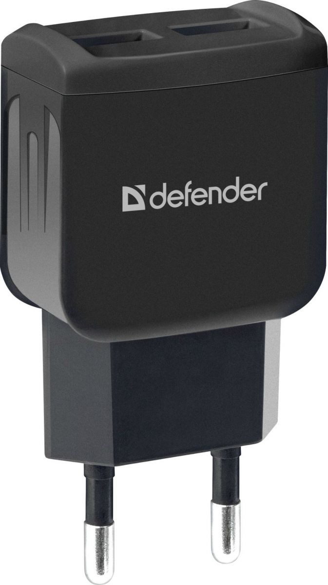 картинка Зарядное устройство сетевое Defender UPA-22 (2xUSB/2.1А) АС