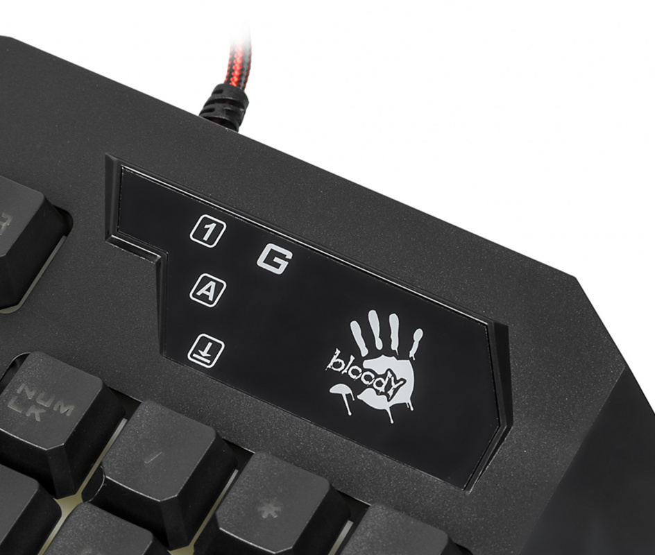 картинка Клавиатура A4Tech Bloody B130 (подсветка, black, USB) АС