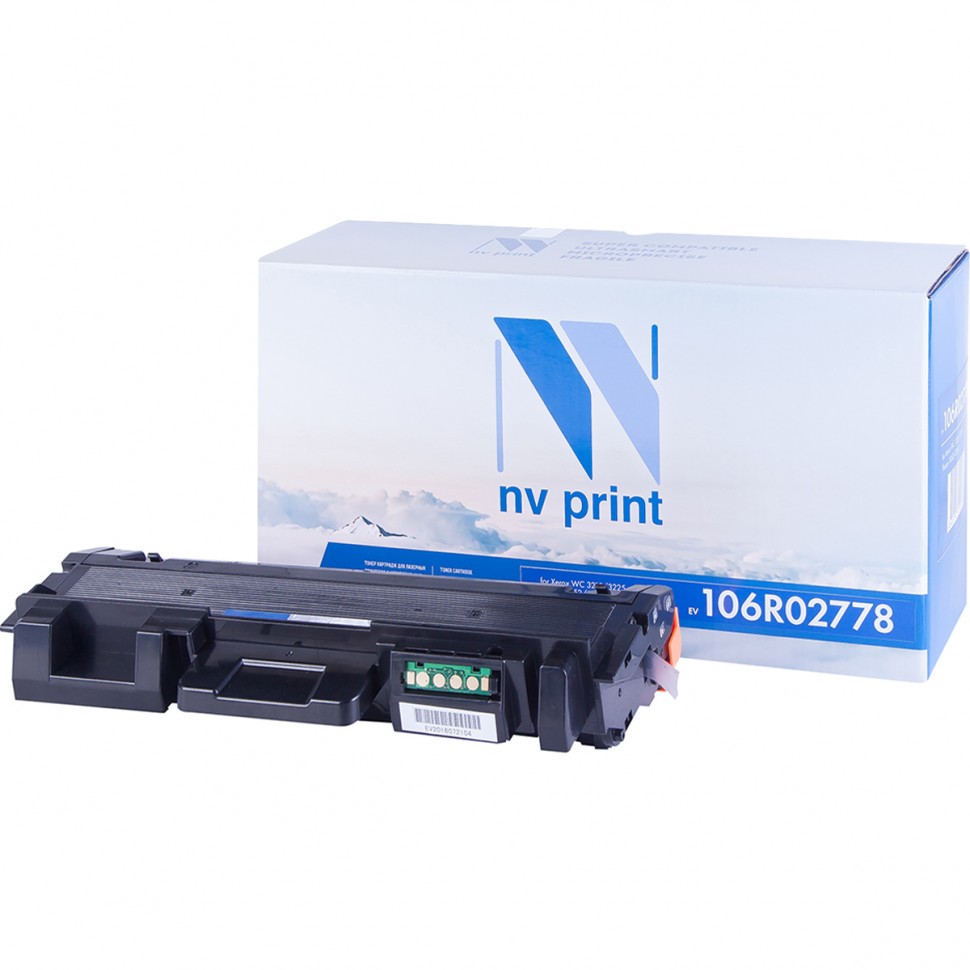 картинка Картридж совместимый Xerox 106R02778 для Phaser 3052/3260/WC3215/3225 (1500 стр.) NV-Print АС