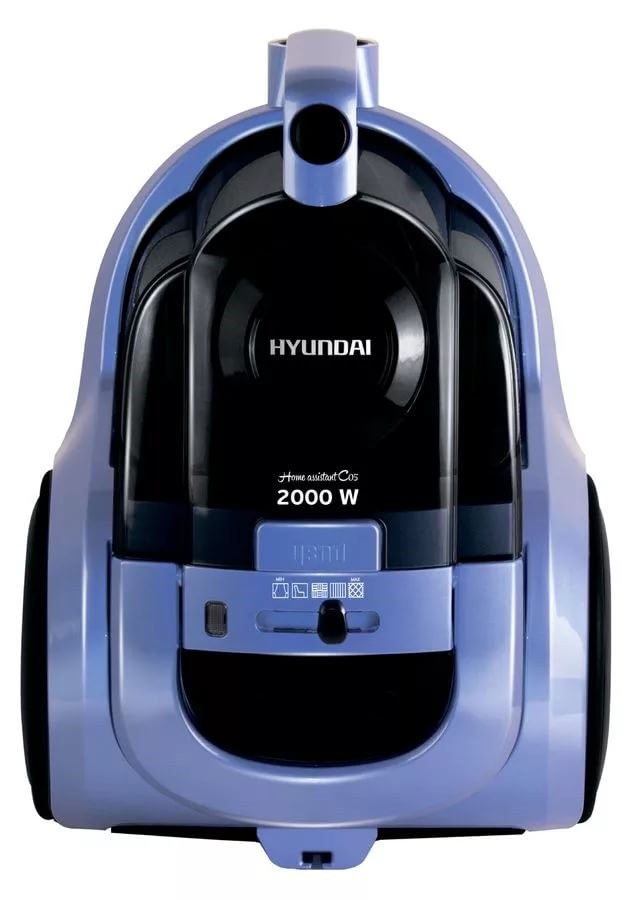 картинка Пылесос циклонный Hyundai H-VCC05 (350/2000Вт, пылесборник на 2.5л, синий/черный) АС