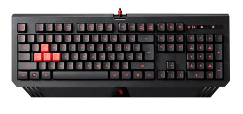 картинка Клавиатура A4Tech Bloody B120 black, (подсветка, USB) АС