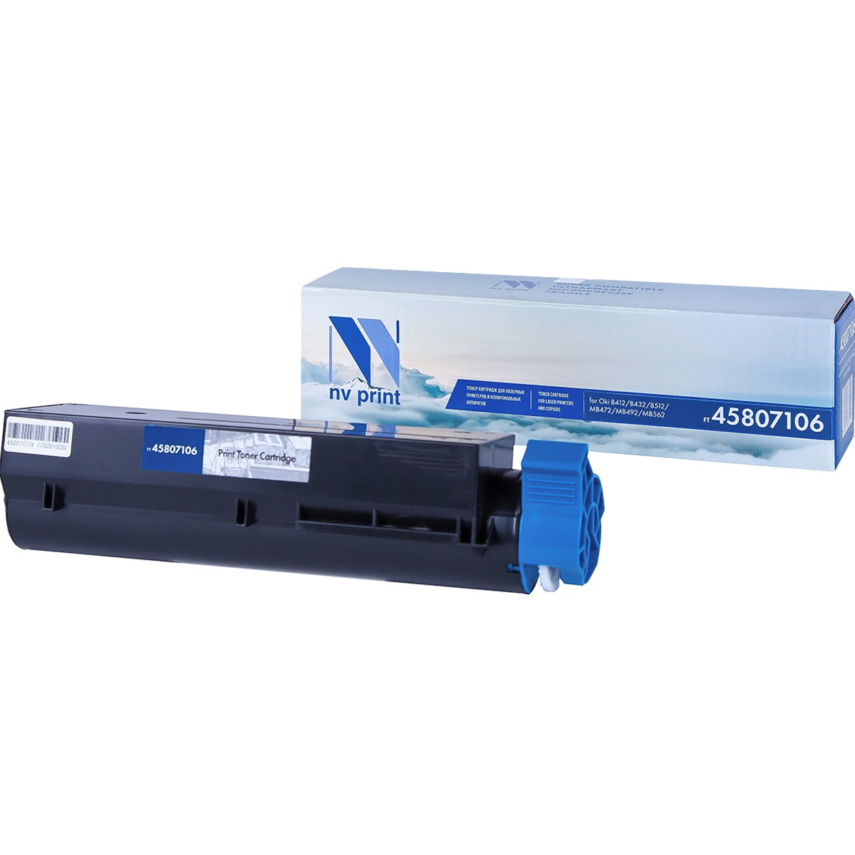 картинка Картридж совместимый OKI B412/B432/B512/MB472/MB492/MB562 (7000 стр.) Nv-Print АС