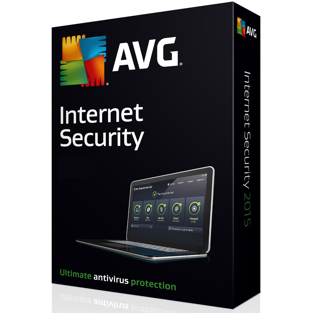 картинка Антивирус AVG Internet Security  (1 год, на 1 ПК) АС