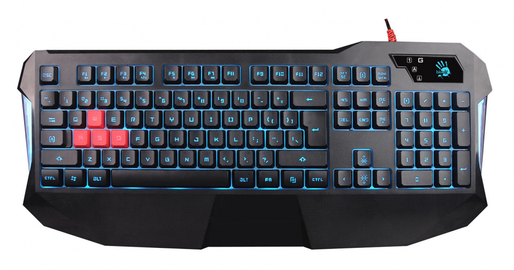 картинка Клавиатура A4Tech Bloody B130 (подсветка, black, USB) АС