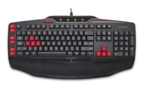 картинка Клавиатура Logitech Gaming Keyboard G103, USB АС