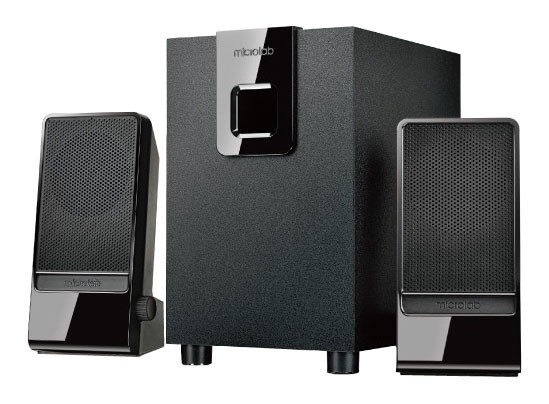 картинка Microlab M100 (2.1, 10Вт, black) АС