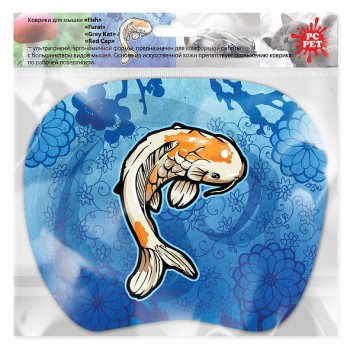 картинка Коврик для мыши PC PET MP-TOM Turbo (Fish) АС
