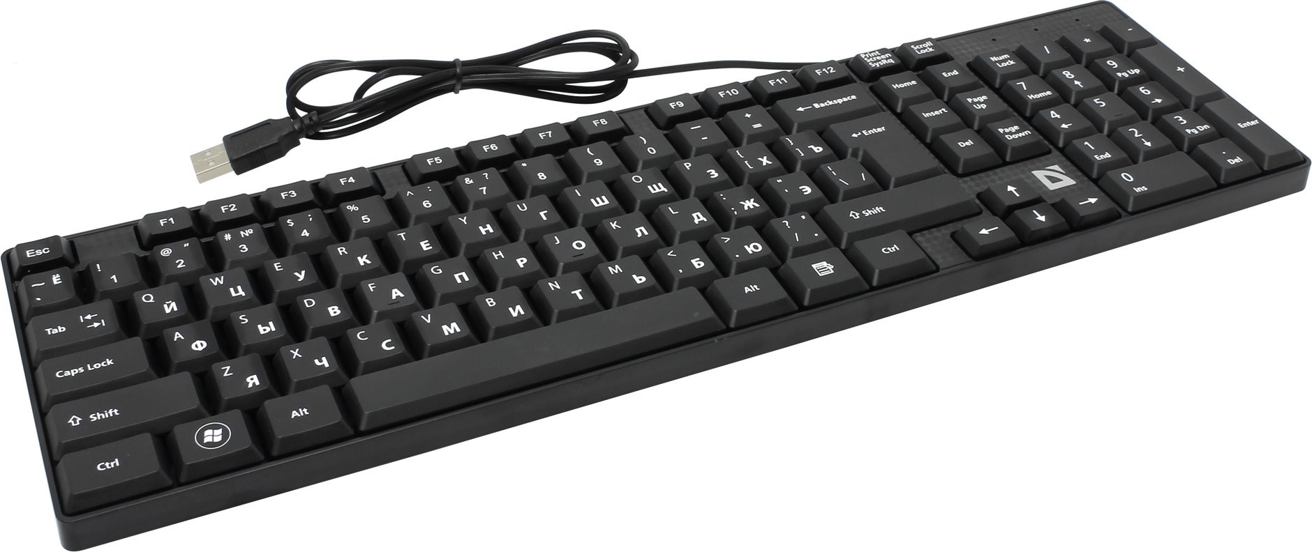 картинка Клавиатура Defender Accent SB-720 (black, USB) АС