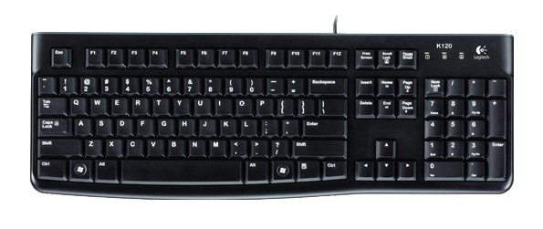 картинка Клавиатура Logitech Keyboard K120 USB АС