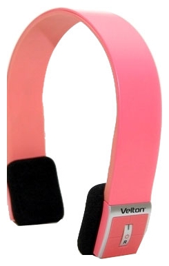 картинка Наушники Velton B1 (pink, Bluetooth, телефон, плеер, ноутбук, IPad и IPhone) АС