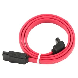 картинка Кабель SATA интерфейсный для HDD, 50см, с угловым разъёмом АС