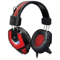 картинка Гарнитура игровая Defender Scrapper G-500 (красный/черный, 2м) АС