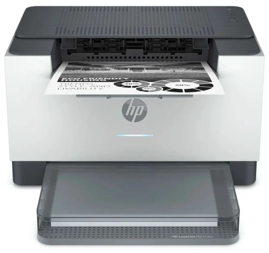 картинка Принтер HP LJ Pro M211dw (A4/29ppm/64Mb/дуплекс/WiFi/LAN) (нагрузка: 20000 стр/мес; ресурс картриджа W1360A: 1150 стр) АС