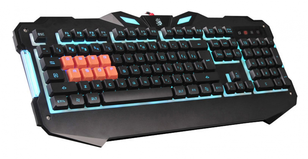 картинка Клавиатура A4Tech Bloody B328 (подсветка, black, USB) АС