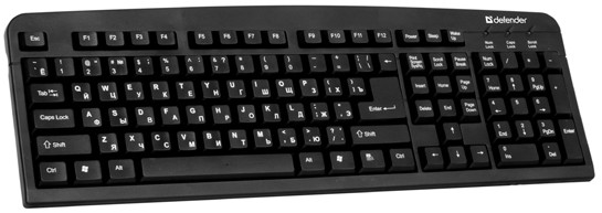 картинка Клавиатура Defender Element HB-520 (black, USB) АС