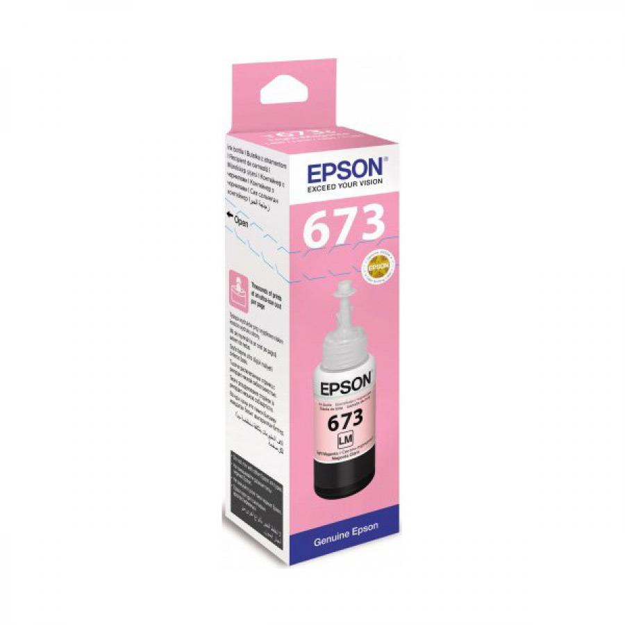 картинка Картридж совместимый Epson T6736 для Stylus Color для L800 (light magenta) 250мл Cactus АС