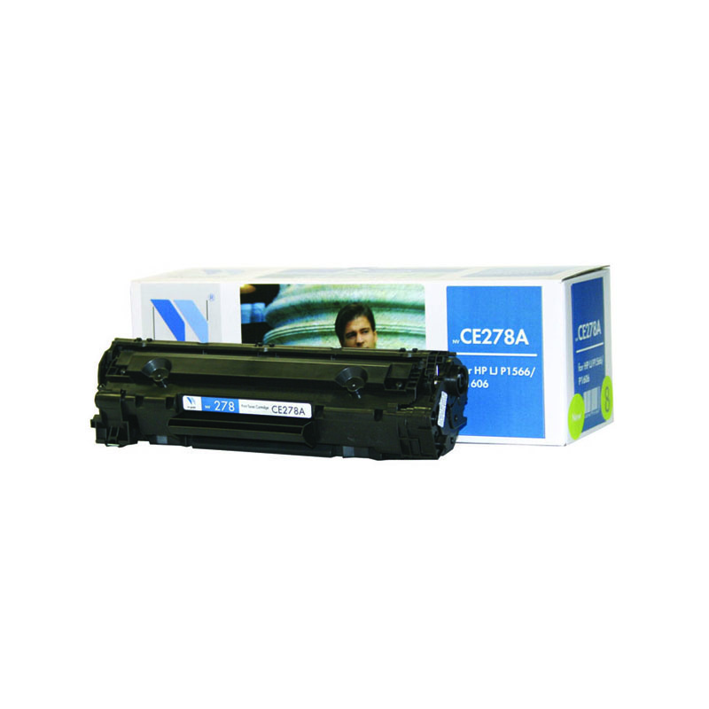 картинка Картридж совместимый HP CE278A для LJ P1566/1606/M1536 (2100стр.) Nv-Print АС