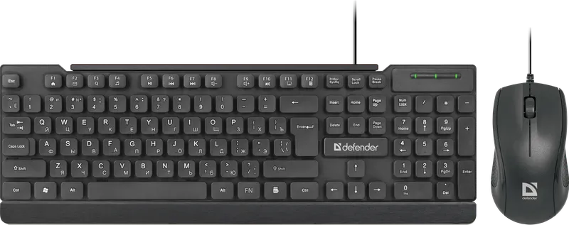 картинка Комплект клавиатура+мышь Defender Triumph C-991 (USB, black) АС