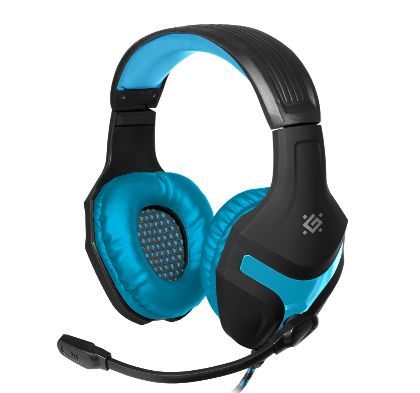 картинка Гарнитура игровая Defender Scrapper G-500 (синий/черный, 2м) АС