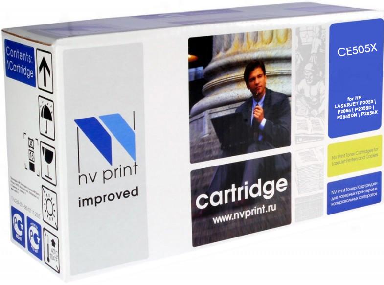 картинка Картридж совместимый HP CE505X для LJ P2055 (6500 стр.) Nv-print АС