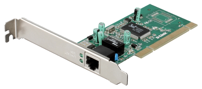 картинка Сетевая карта D-Link DGE-528T (PCI, 10/100/1000 Мбит/с) АС