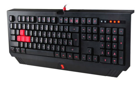 картинка Клавиатура A4Tech Bloody B120 black, (подсветка, USB) АС