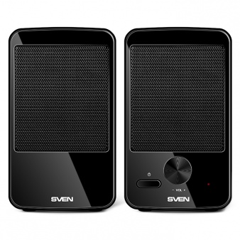 картинка SVEN 312 (2x2W, USB) Black АС