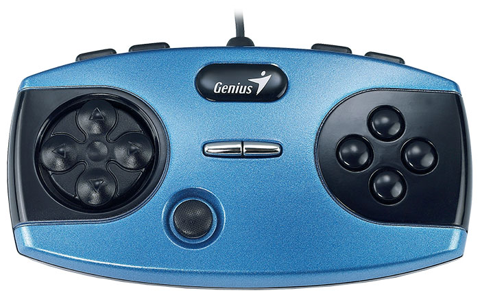 картинка Джойстик Genius MiniPad Pro (функция Turbo, виброотдача, USB) АС