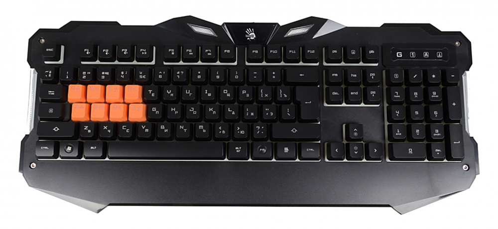 картинка Клавиатура A4Tech Bloody B328 (подсветка, black, USB) АС