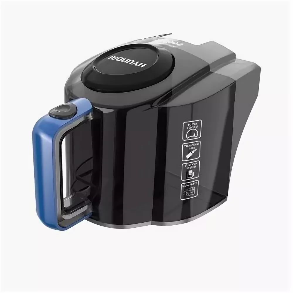 картинка Пылесос циклонный Hyundai H-VCC05 (350/2000Вт, пылесборник на 2.5л, синий/черный) АС