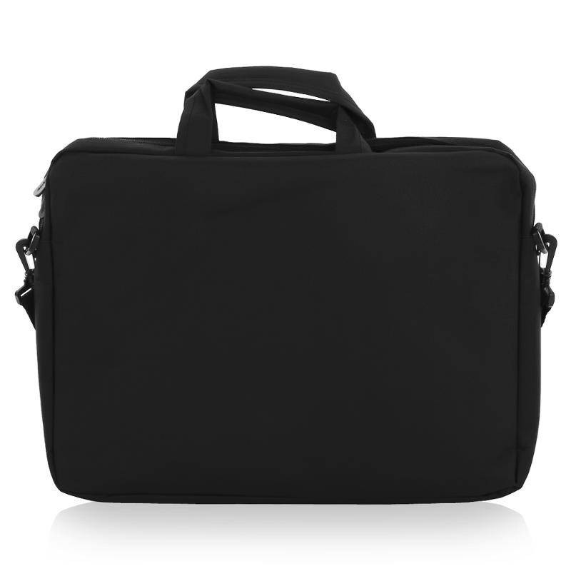 картинка Сумка для ноутбука Defender Monte (17", чёрная, полиэстер, 33х44х6 см, съёмный плечевой ремень) АС